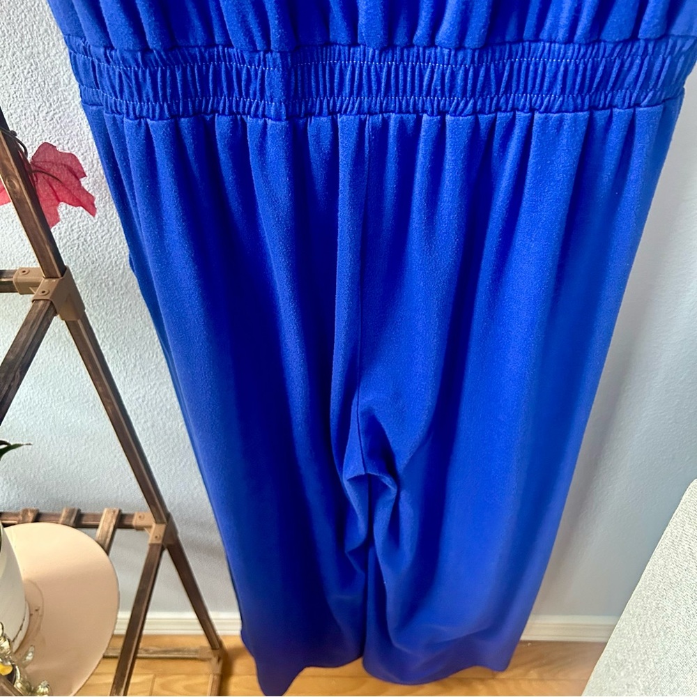 Elegant Royal Blue Jumpsuit, size Medium - Picture 10 of 13